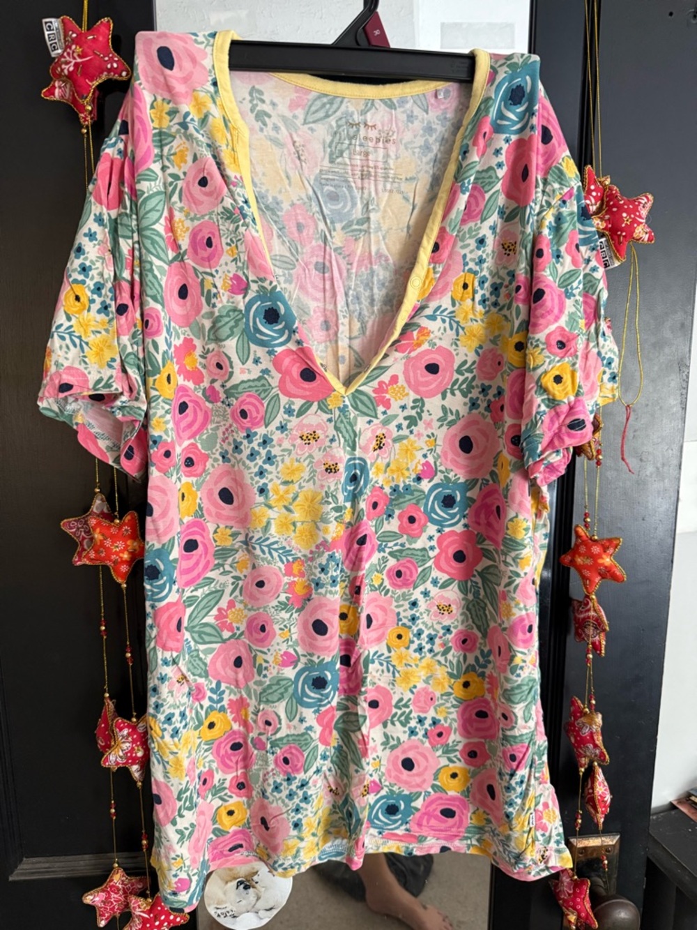 Little Sleepies Floral Nursing Shirt